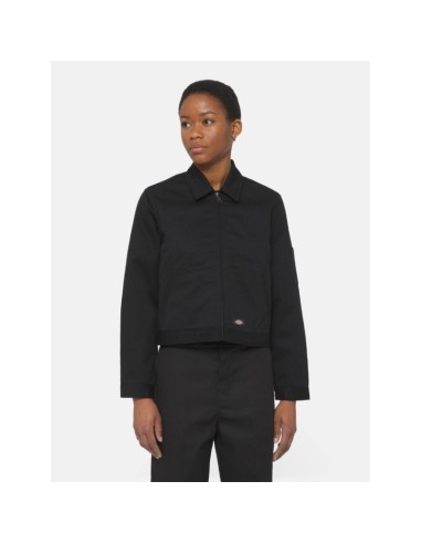 Dickies Jacket W Eisenhower Lined Crop Rec Black - DK0A4Z23BLK1