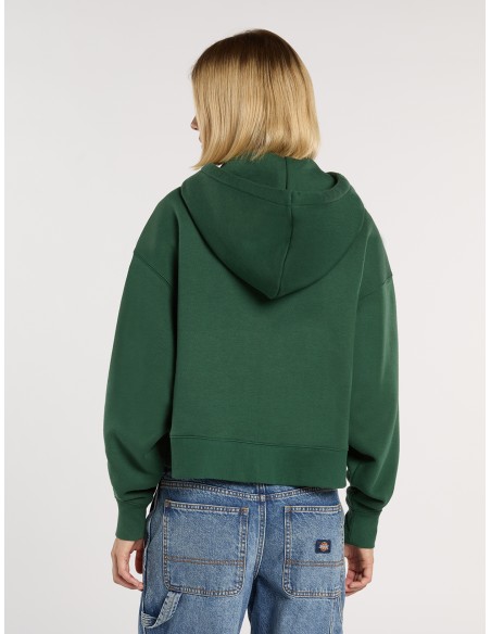 Dickies Hoodie Oakport Zip Pine Needle Green - DK0A4Y1ZPIN1