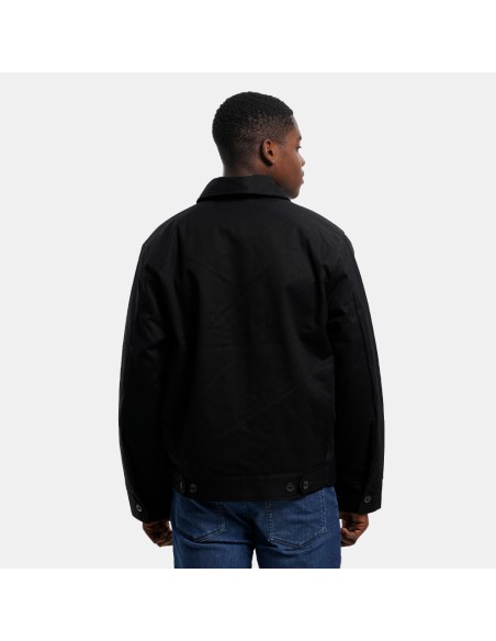 Dickies Jacket M Lined Eisenhower Rec Charcoal Black - DK0A4XK4BLK1