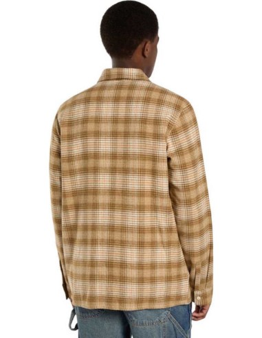 Dickies Shirt Forest Check Wood Ash -...
