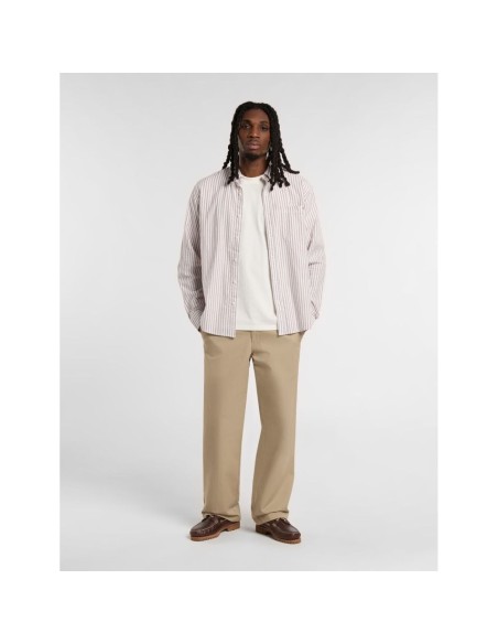 Dickies Shirt Gallatin LS Egret - DK0A87PYC481