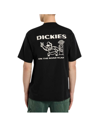 Dickies T-Shirt M Burns Black -...