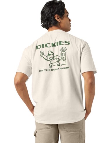 Dickies T-Shirt M Burns Egret - DK0A87QIC481