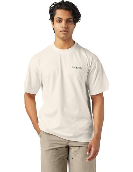 Dickies Burns T-Shirt Egret - DK0A87QIC481