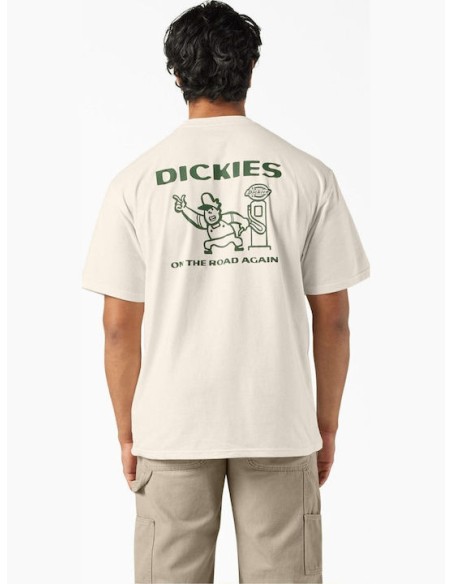 Dickies Burns T-Shirt Egret - DK0A87QIC481