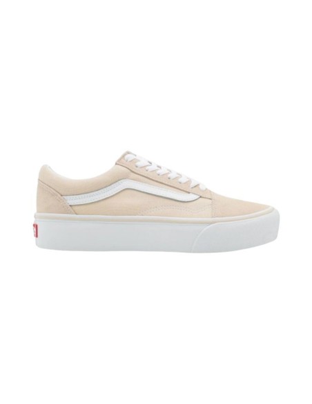 VANS SNEAKERS OLD SKOOL CLASSIC PLATFORM BEIGE - VN0A5KRGJ921
