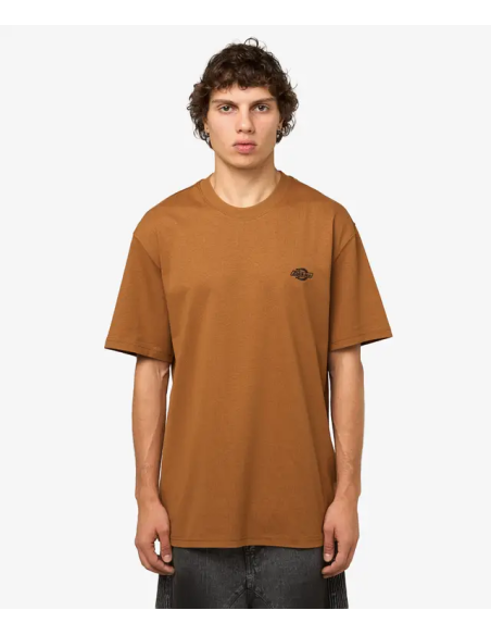 Dickies T-Shirt M Summerdale Brown Duck - DK0A4YAI0BD