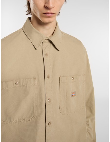 Dickies Canvas Shirt M Desert Sand - DK0A87PR0DS1
