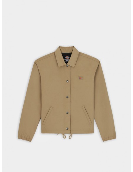 Dickies Jacket Oakport Cropped Coach W Khaki - DK0A4YGWKHK1