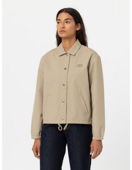 Dickies Jacket Oakport Cropped Coach W Khaki - DK0A4YGWKHK1