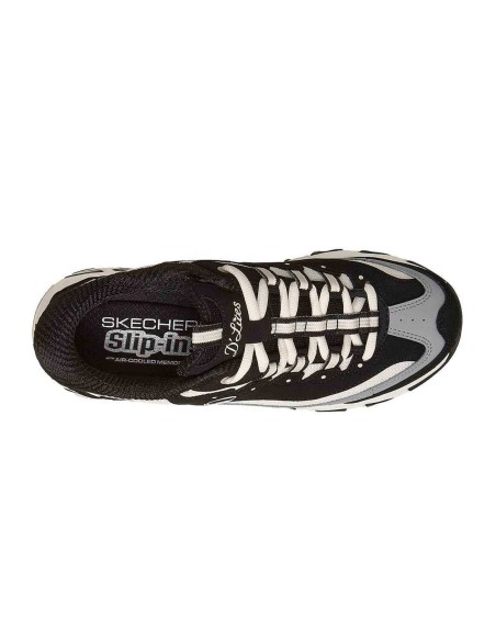 Skechers Sneakers D'Lites Smooth Nostalgia Black- 150537-BKNT