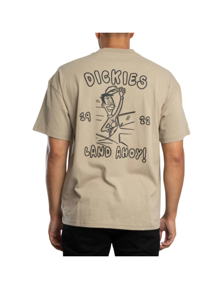 Dickies T-Shirt Decartuville Back Graphic Sand - DK0A87QT0DS1