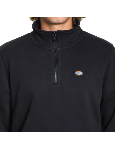 Dickies Quarter Oakport Zip Crew - DK0A4XD4BLK1