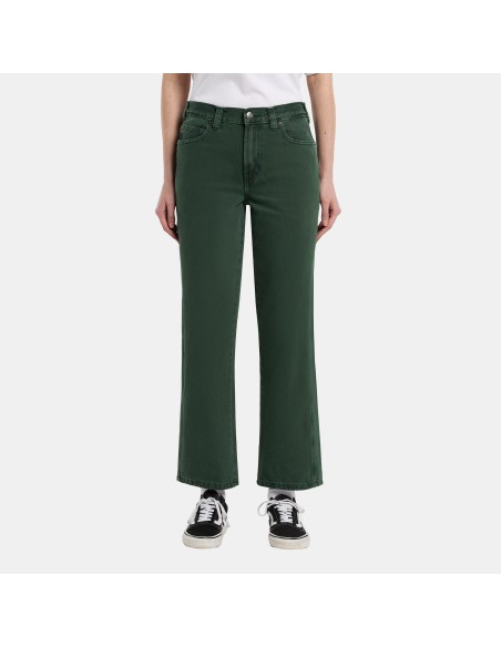 Dickies Denim Pants Farner W Pine Needle Green - DK0A87NNPIN1