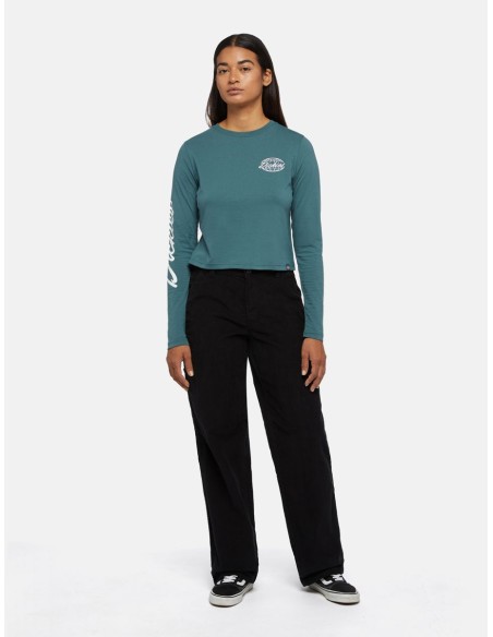 Dickies Pants Corduroy Carpenter Wmn Black - DK0A863ZBLK1