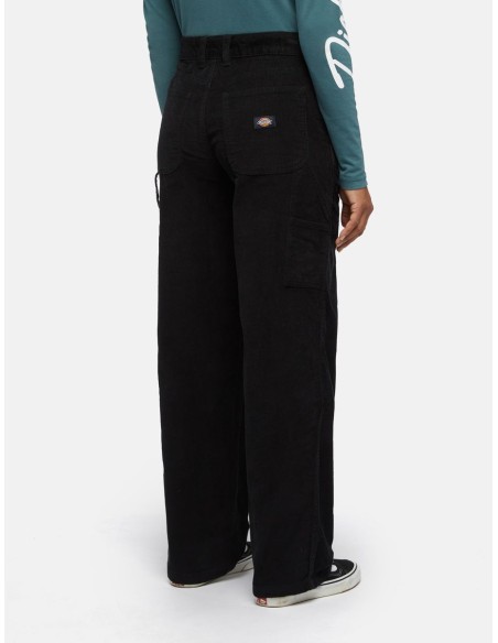 Dickies Denim Pants W Corduroy Carpenter Black - DK0A863ZBLK1