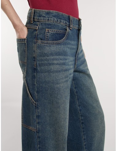 Dickies Denim Jeans Herndon Wide Leg...
