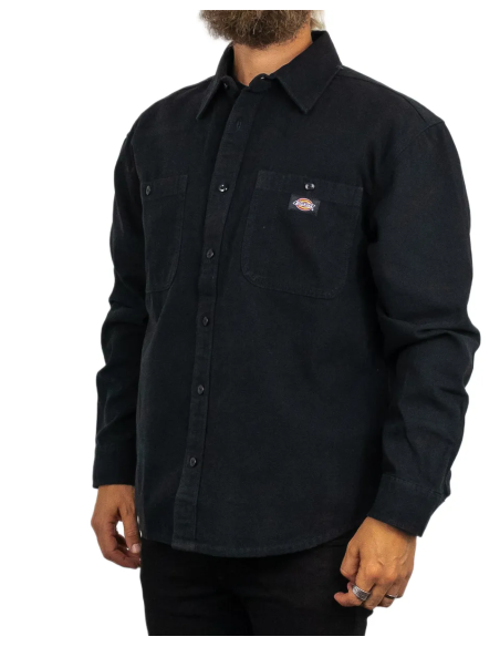 Dickies Shirt M Canvas Black - DK0A87PRBLK1