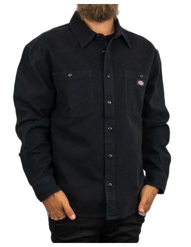 Dickies Shirt M Canvas Black -...