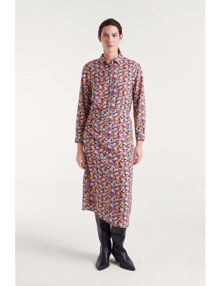 Compania Fantastica Shirt Hampton Small Print Lightweight Crepe - 53C/12006