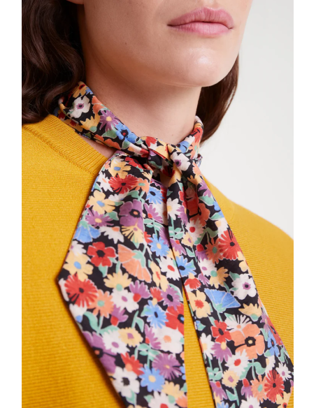 Compania Fantastica Scarf Hampton Small Print Lightweight Crepe - 53C/12019