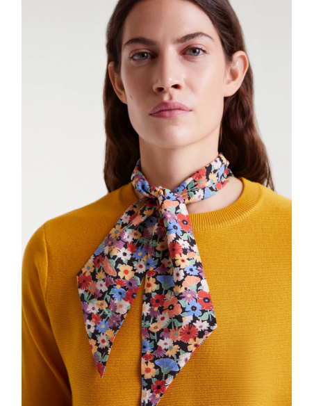 Compania Fantastica Scarf Hampton Small Print Lightweight Crepe - 53C/12019