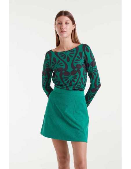 Compania Fantastica T-shirt Baroque print - 53C/41027