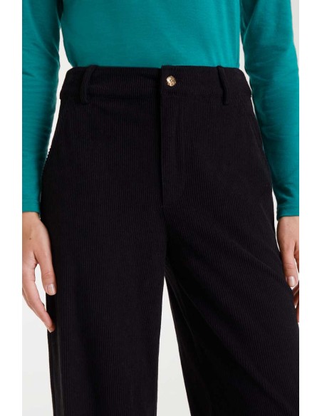 Compania Fantastica pants Black corduroy - 53C/11036