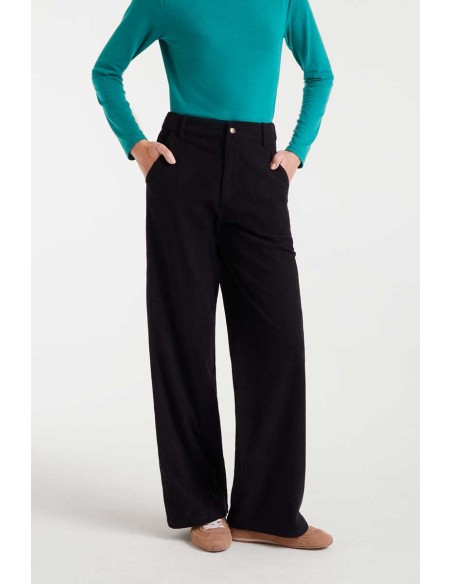 Compania Fantastica pants Black corduroy - 53C/11036