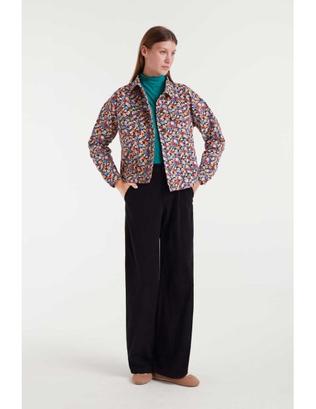 Compania Fantastica pants Black corduroy - 53C/11036