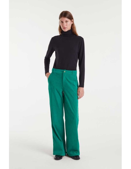 Compania Fantastica pants Green corduroy - 53C/11039