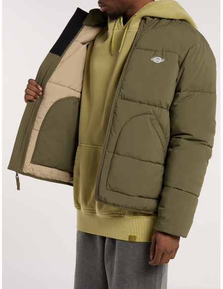 DICKIES PUFFER JACKET M SUMMERDALE MILITARY GREEN - DK0A87OGMGR1