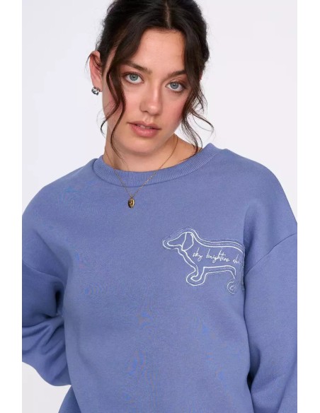 24 Colours Sweatshirt Blue - 50831a