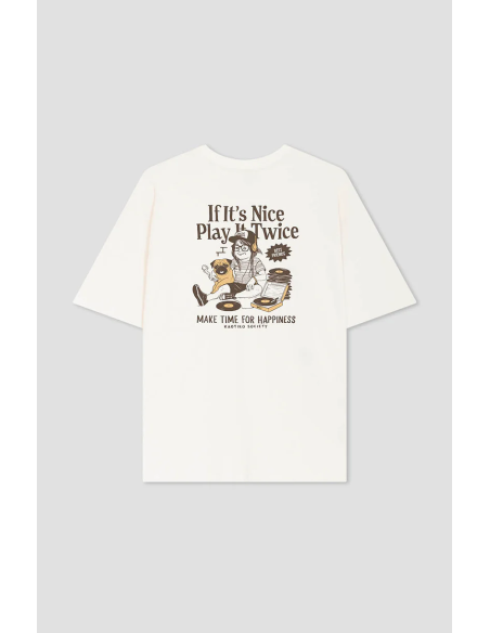 Kaotiko T-shirt M/C If It's Nice Organic Cotton - AR030-01S-G002