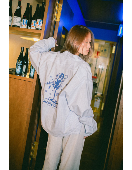 Kaotiko Shirt Cheers Darling Stripes - AR001-01-1900