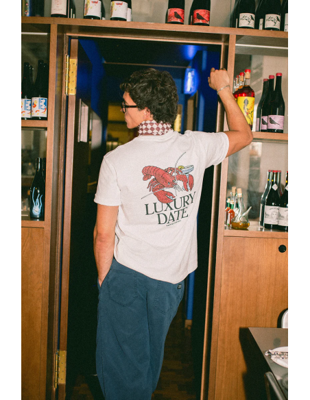 Kaotiko T-shirt M/C Luxury Date Organic Cotton - AR021-01S-G002