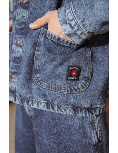 Kaotiko Jacket Denim Tricky Love -...