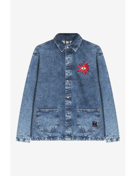 Kaotiko Jacket Denim Tricky Love - AR004-01-K002