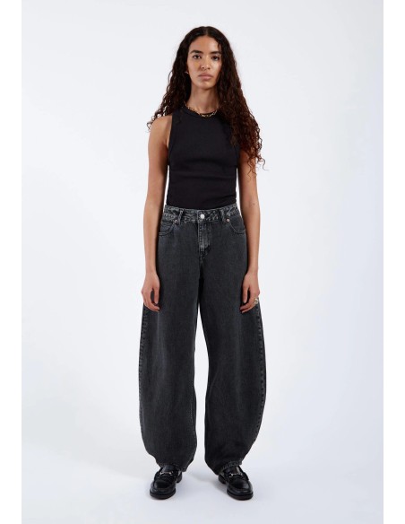 DR DENIM Pants W Nanci Denim Aged Black  - 2330105 V60 254