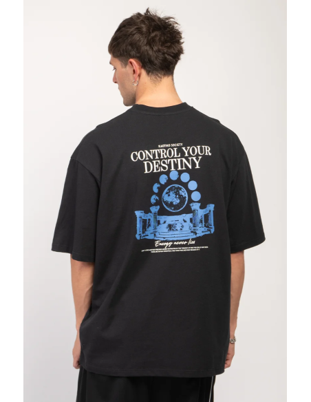 Kaotiko T-Shirt Control Your Destiny Black - AR092-01-G002