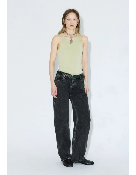 DR DENIM Pants W Hill Denim Aged Black  - 2310103 V60 264