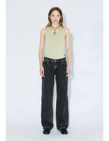 DR DENIM Pants W Hill Denim Aged Black  - 2310103 V60 264