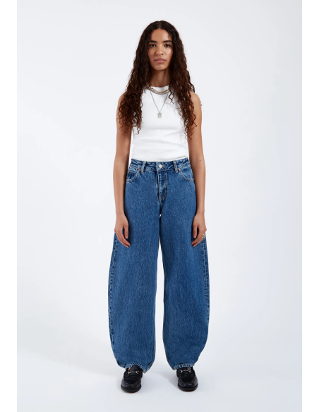 DR DENIM Pants W Nanci Denim Stream Mid Retro - 2530105 K71 274