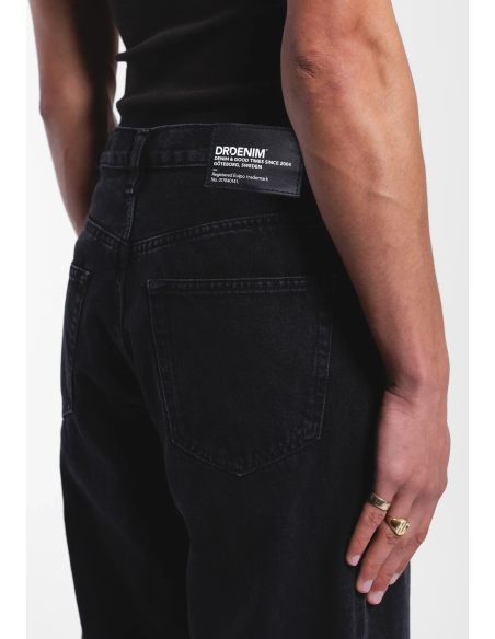 Dr Denim Pants M Omar Denim Worn Black - 2110102 A70 322