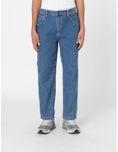 Dickies Denim Pants M Garyville Carpenter Classic Blue  - DK0A4XECCLB1