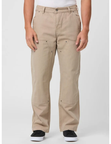 Dickies Pants M Double Knee Canvas Carpenter Desert Sand - DK0A87PE0DS1