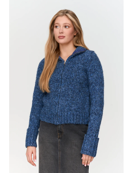 24 Colours Cardigan in blue - 41293a