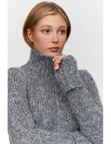 24 colours Cardigan in grey - 41293b