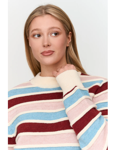 24 Colours sweater striped - 41305a