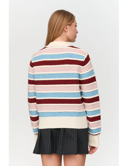 24 Colours sweater striped - 41305a